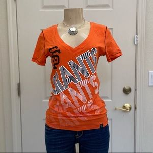 “MLB” 🖤 SÚPER CUTE 🧡 S.F. GIANTS SHORT SLEEVE T